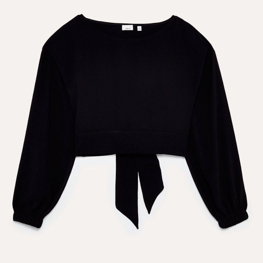 NWT Aritizia Wilfred Antonin Blouse Black